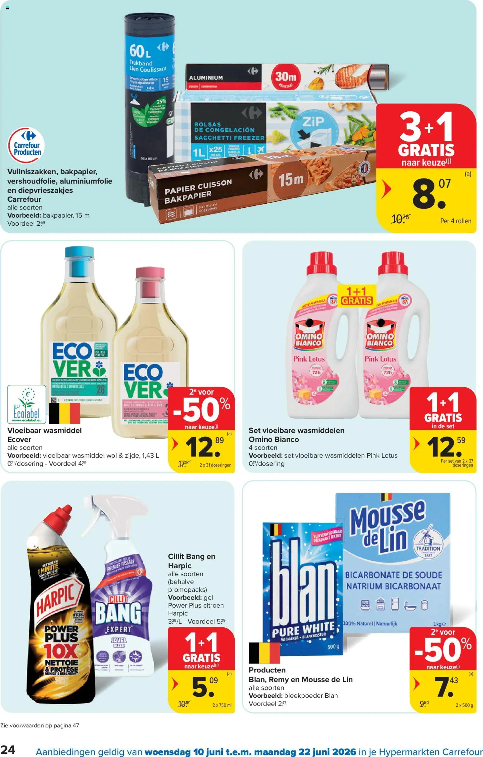 {H1} | Pagina: 24 | Producten: Papier, Fehérje, Citroen, Wasmiddel