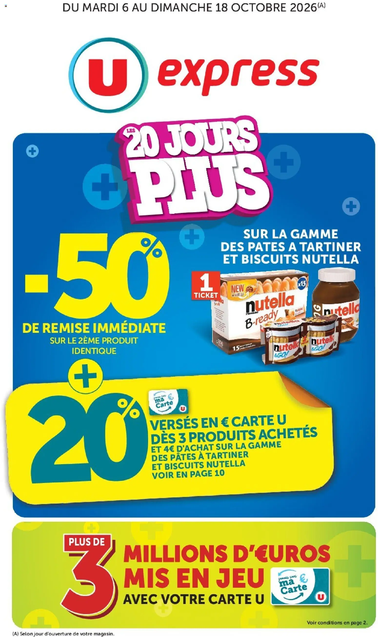 {H1} | Page: 1 | Produits: Nutella, Pâtes, Biscuits
