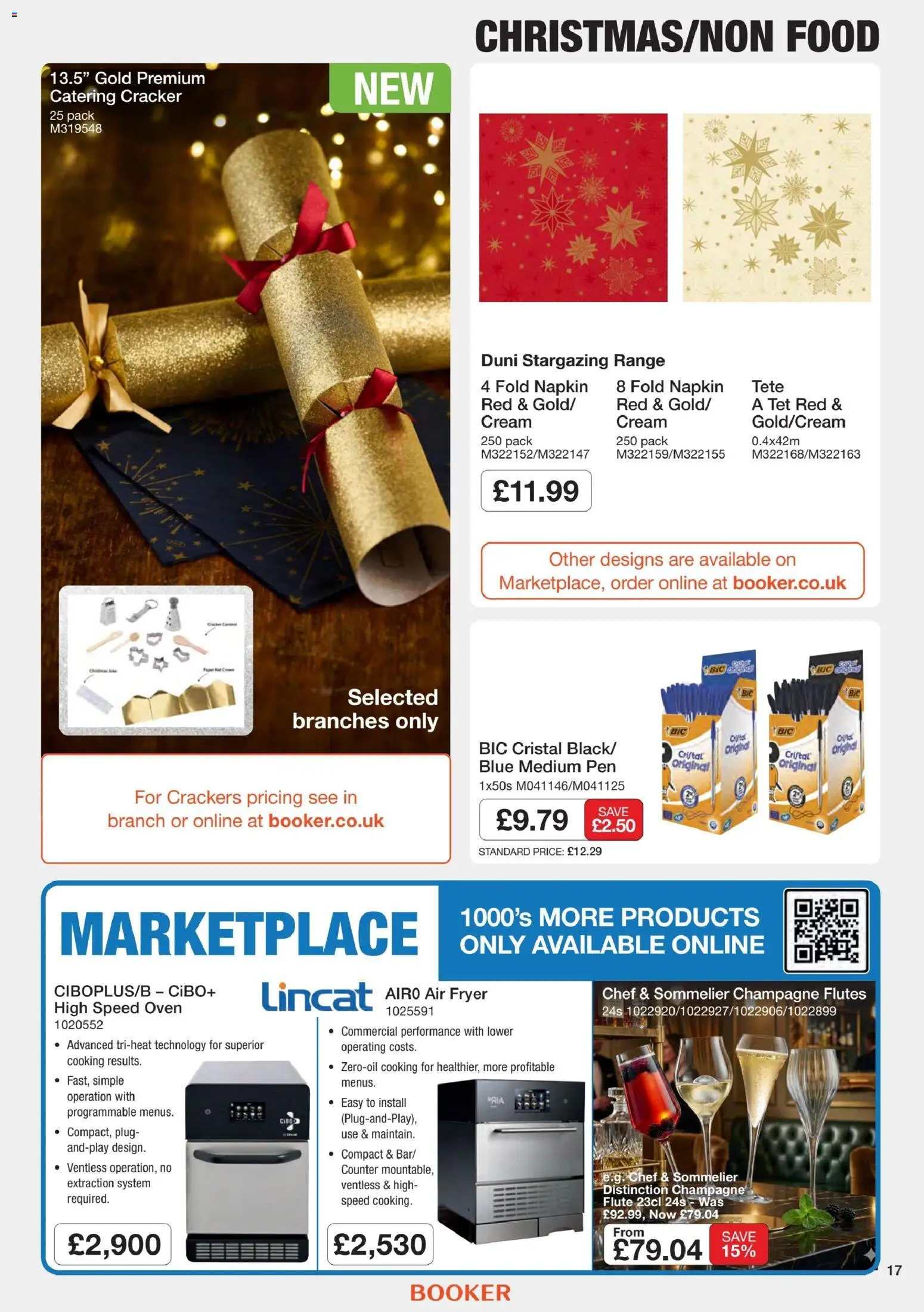 {H1} | Page: 17 | Products: Air fryer, Hat, Champagne, Crackers