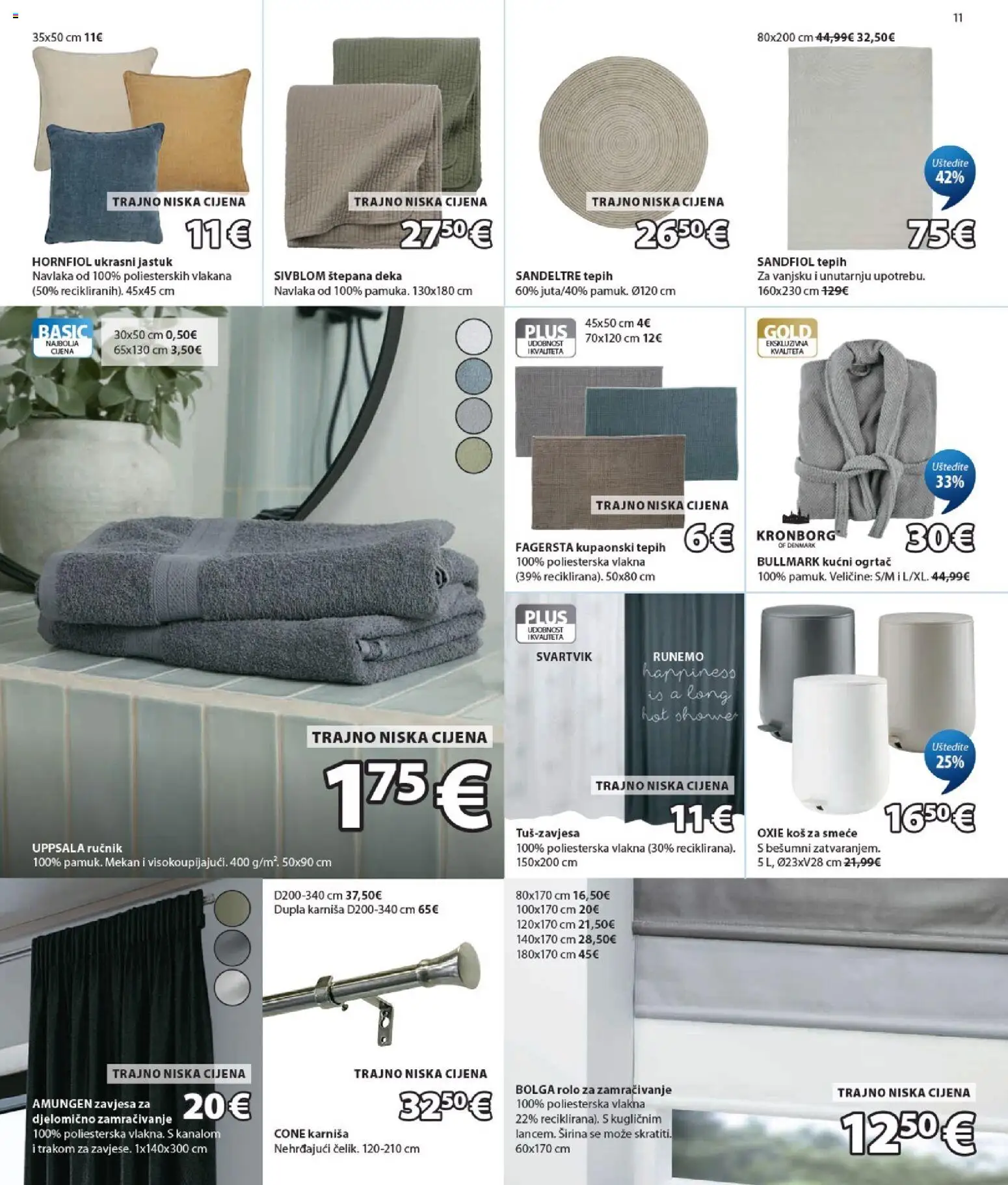 JYSK katalog | vrijedi od 19.08.2026 | Stranica: 11