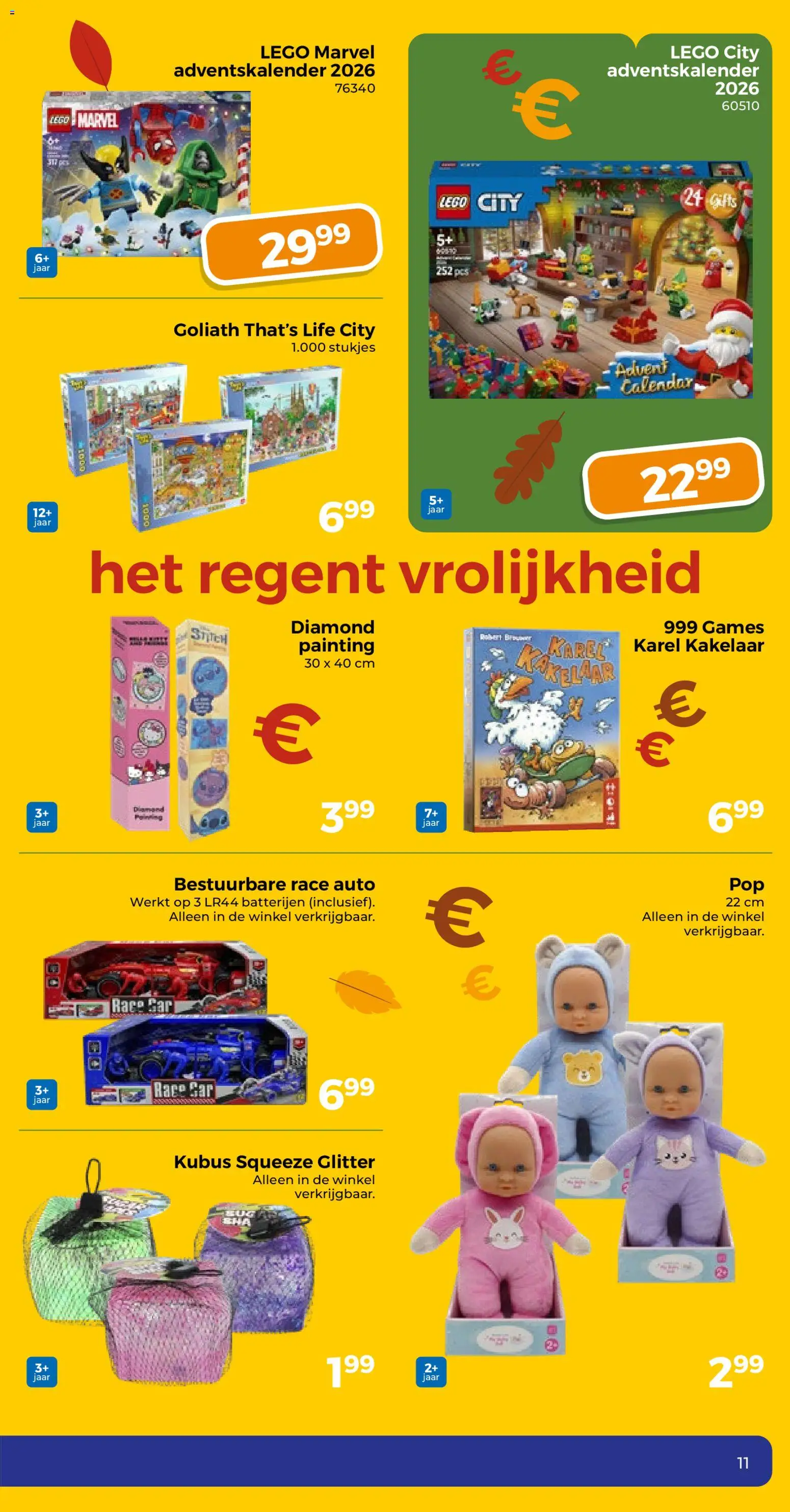 {H1} | Pagina: 12 | Producten: LEGO, Batterijen