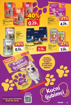 BERCI Hrana za pse, odabrane vrste 1240 g - Pregled kataloga iz trgovine Plodine, vrijedi od 07.10.2026 | Stranica: 35
