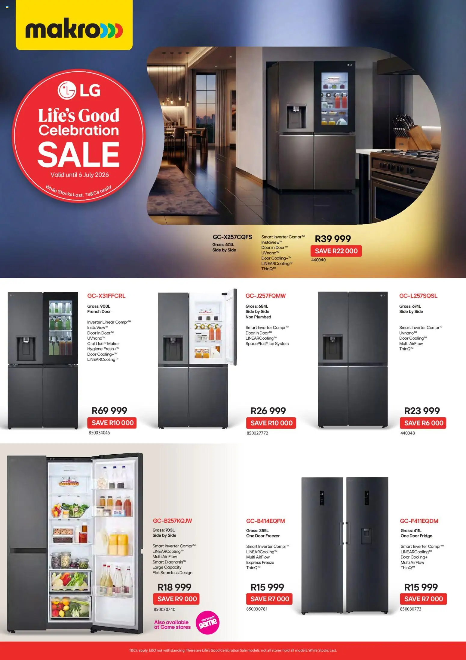 New Makro catalogue – valid from 24/06/2026 | Page: 1 | Products: Freezer, Fridge