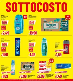 Anteprima del volantino Famila volantino valido a partire dal 23.04.2026 | Pagina: 6 | Prodotti: Deodorante, Fazzoletti, Pampers, Orecchiette