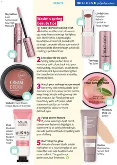 Clicks specials catalogue – valid from 01/08/2026 | Page: 45 | Products: Concealer, Blush, Lipstick, Cream