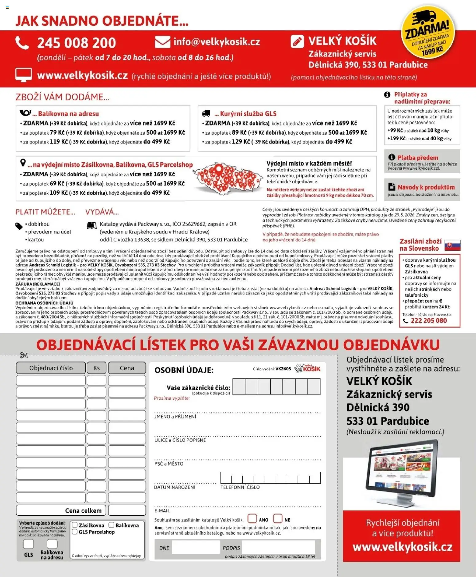 Velký Košík katalog květen 2026 od 01.05.2026 | Strana: 46 | Produkty: Síť, Košík