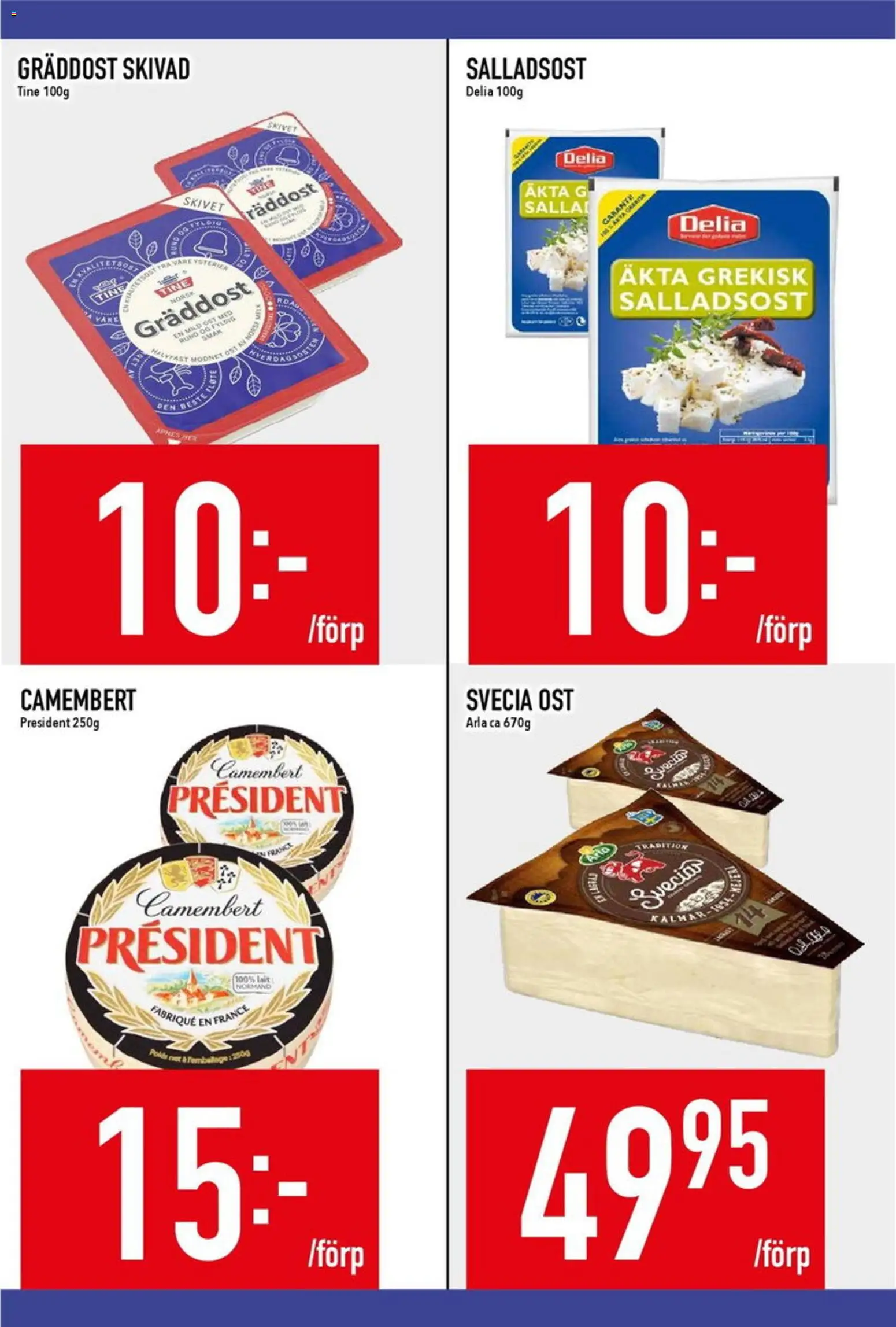 Matdax reklamblad aktuell från 20/07/2026 | Sida: 10 | Produkter: Ost, Camembert