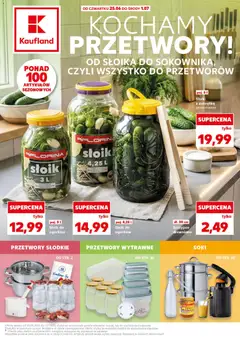 Náhled letáku Kaufland Polsko leták - Kochamy przetwory od 25.06.2026