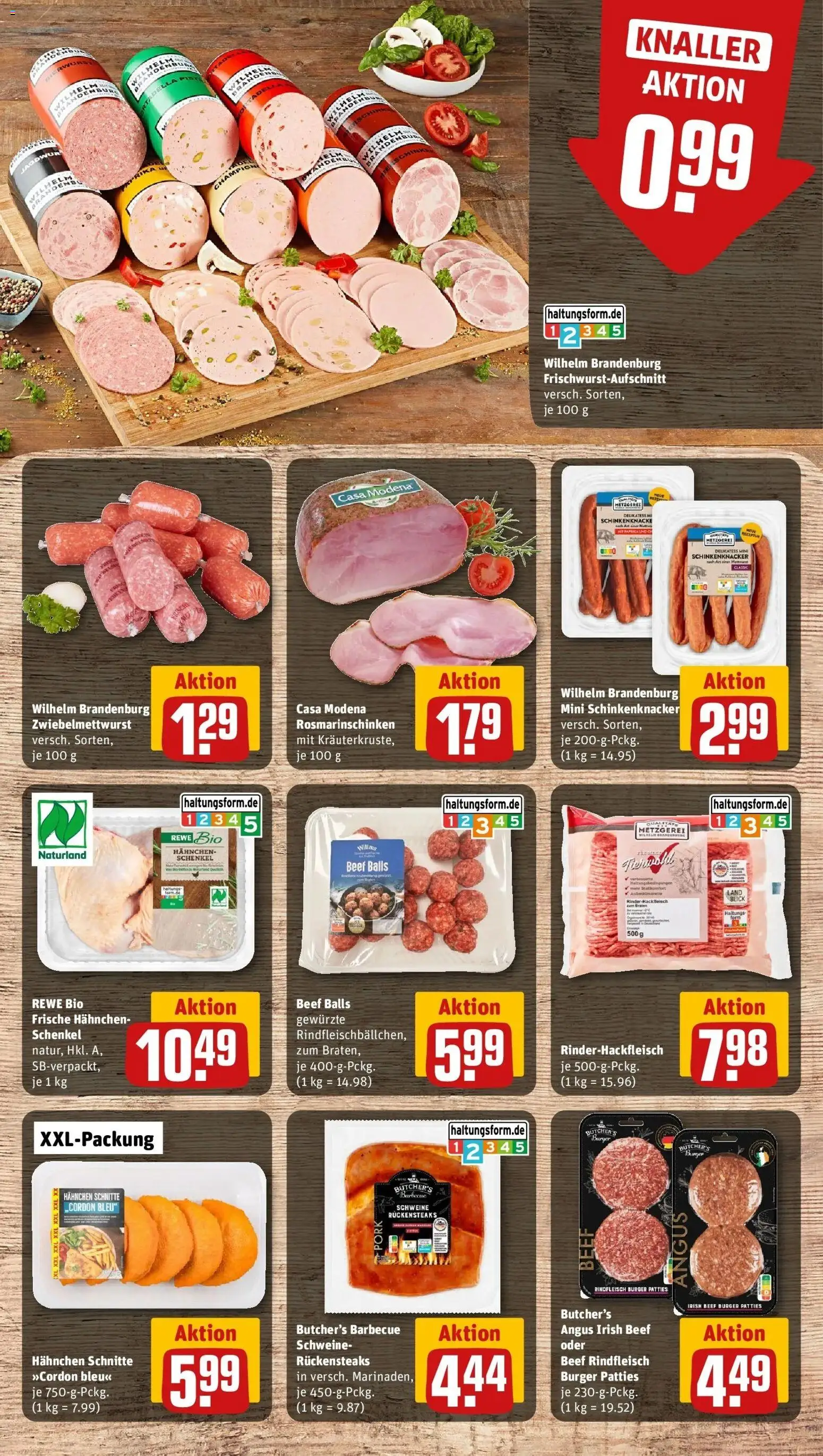 Rewe Prospekt Göttingen – gültig ab 06.07.2026 | Seite: 6 | Produkte: Hahnchen, Burger, Rindfleisch