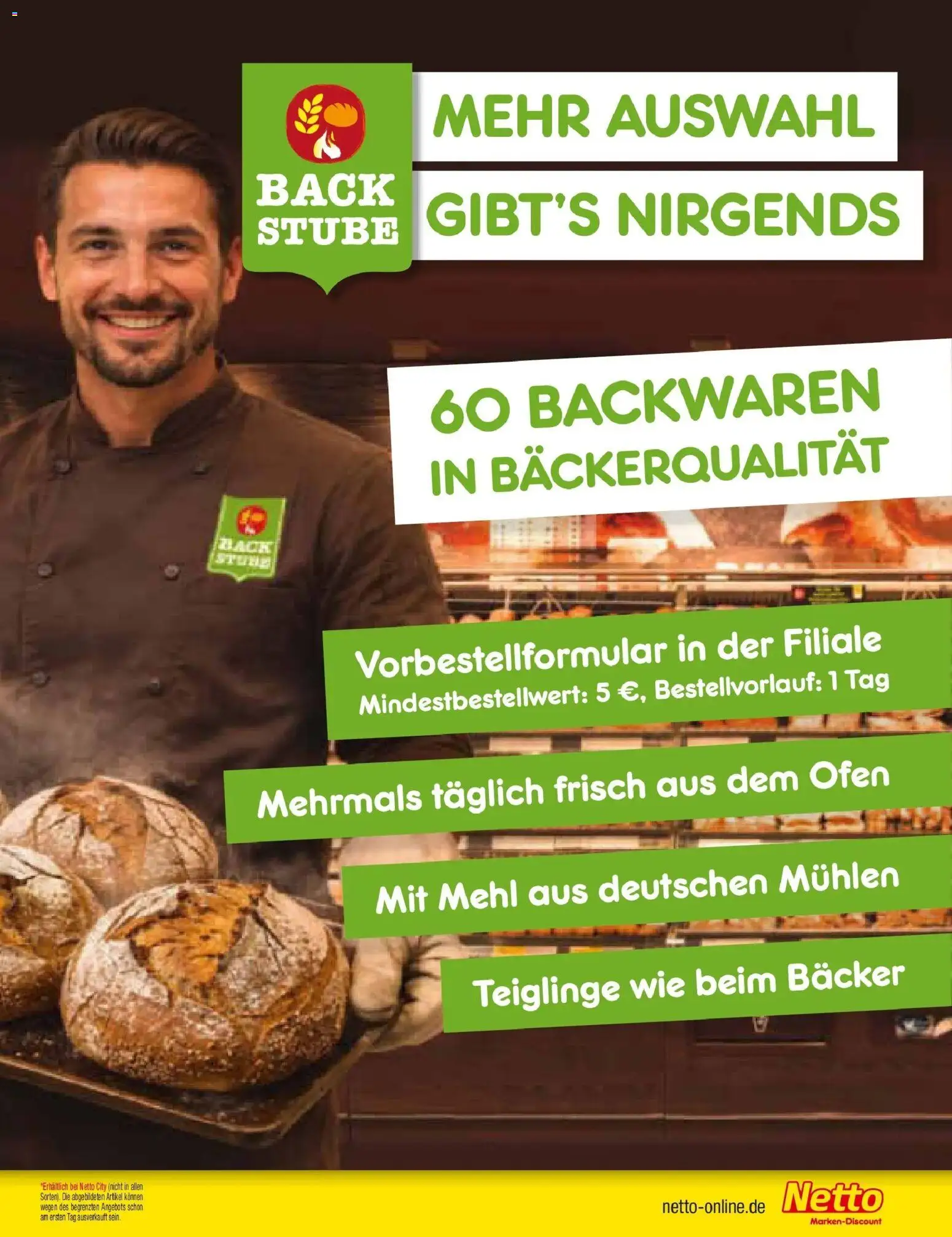 Netto Marken-Discount Prospekt Bielefeld – gültig ab 27.07.2026 | Seite: 13 | Produkte: Ofen, Mehl