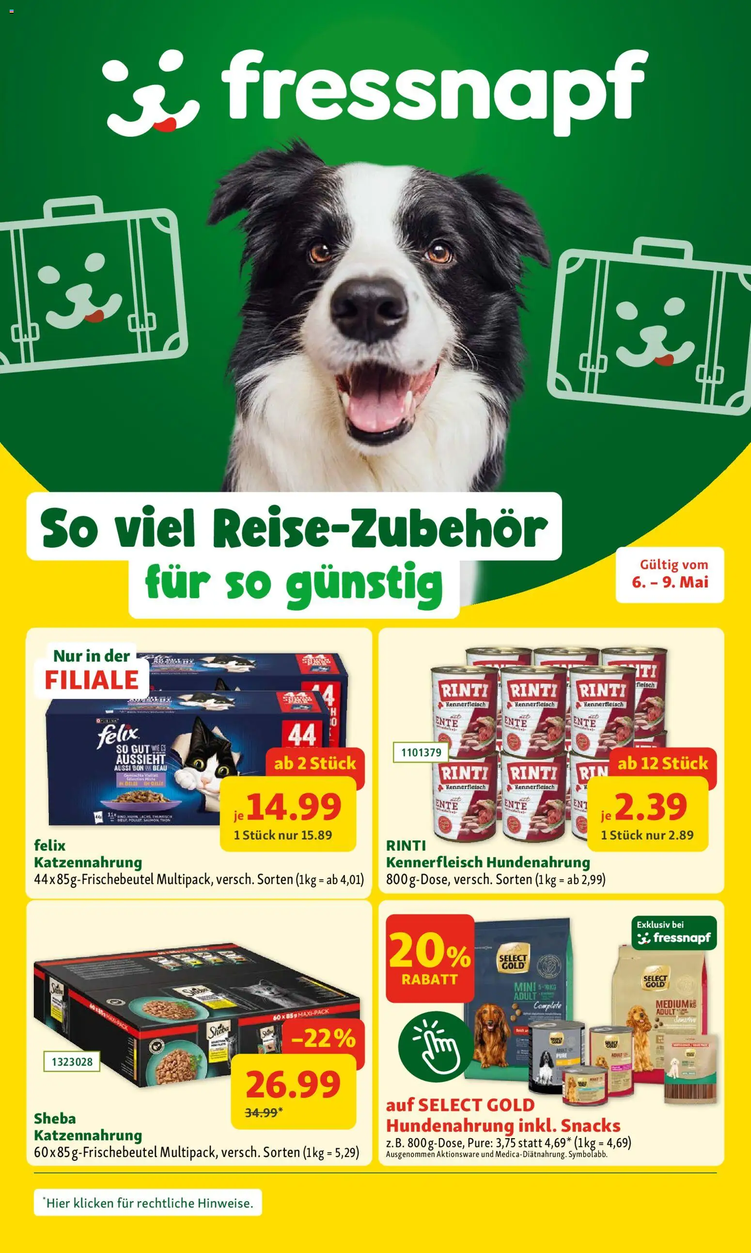Fressnapf Flugblatt gültig ab 06.05.2026 | Seite: 1