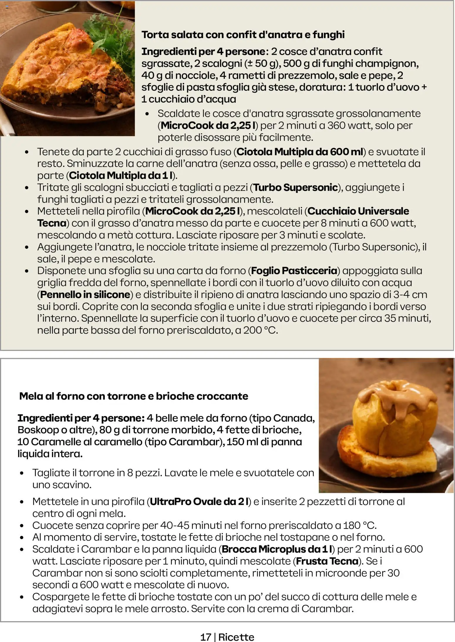 Volantino Tupperware del 01/10/2026 | Pagina: 17 | Prodotti: Crema, Acqua, Torta, Tostapane