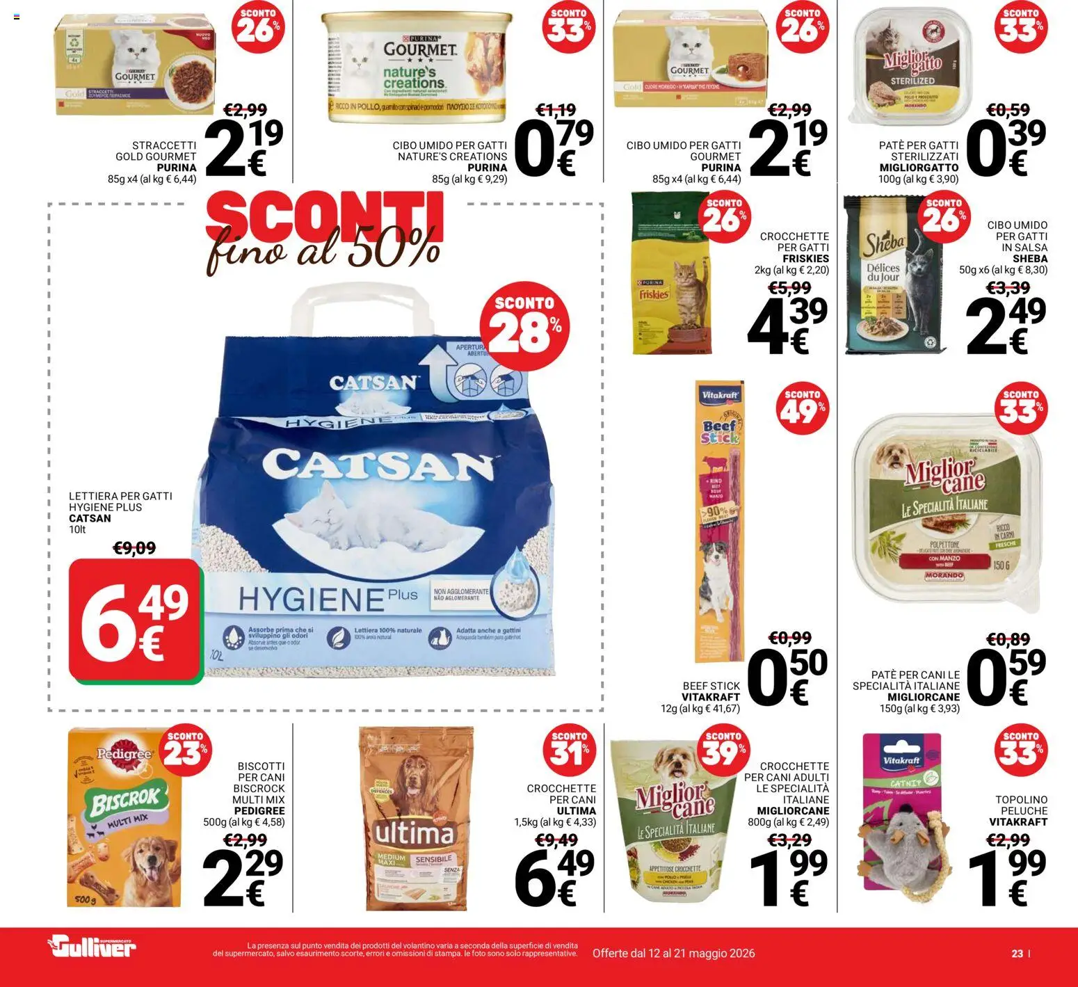 Volantino Gulliver del 12.05.2026 | Pagina: 23