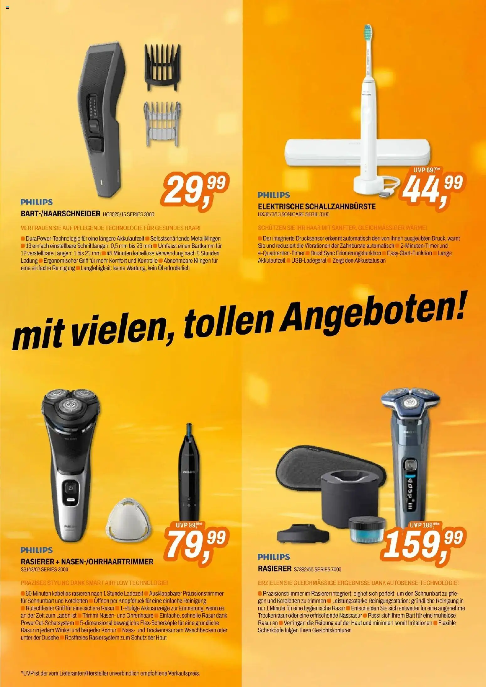 Expert St. Johann Im Pongau, Obertrum Am See gültig ab 13.04.2026 | Seite: 5 | Produkte: Rasierer, Waschbecken, Dusche, Zahnbürste
