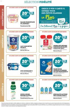U Express - Prévisualisation de U Express - Ma sélection Carte U Aout valide à partir de 03/08/2026 | Page: 4 | Produits: Salade, Fromage, Jambon, Crème