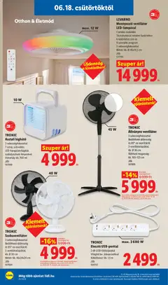 Lidl akciós újság - amely érvényes a következő dátumtól: 18.06.2026 | Oldal: 34