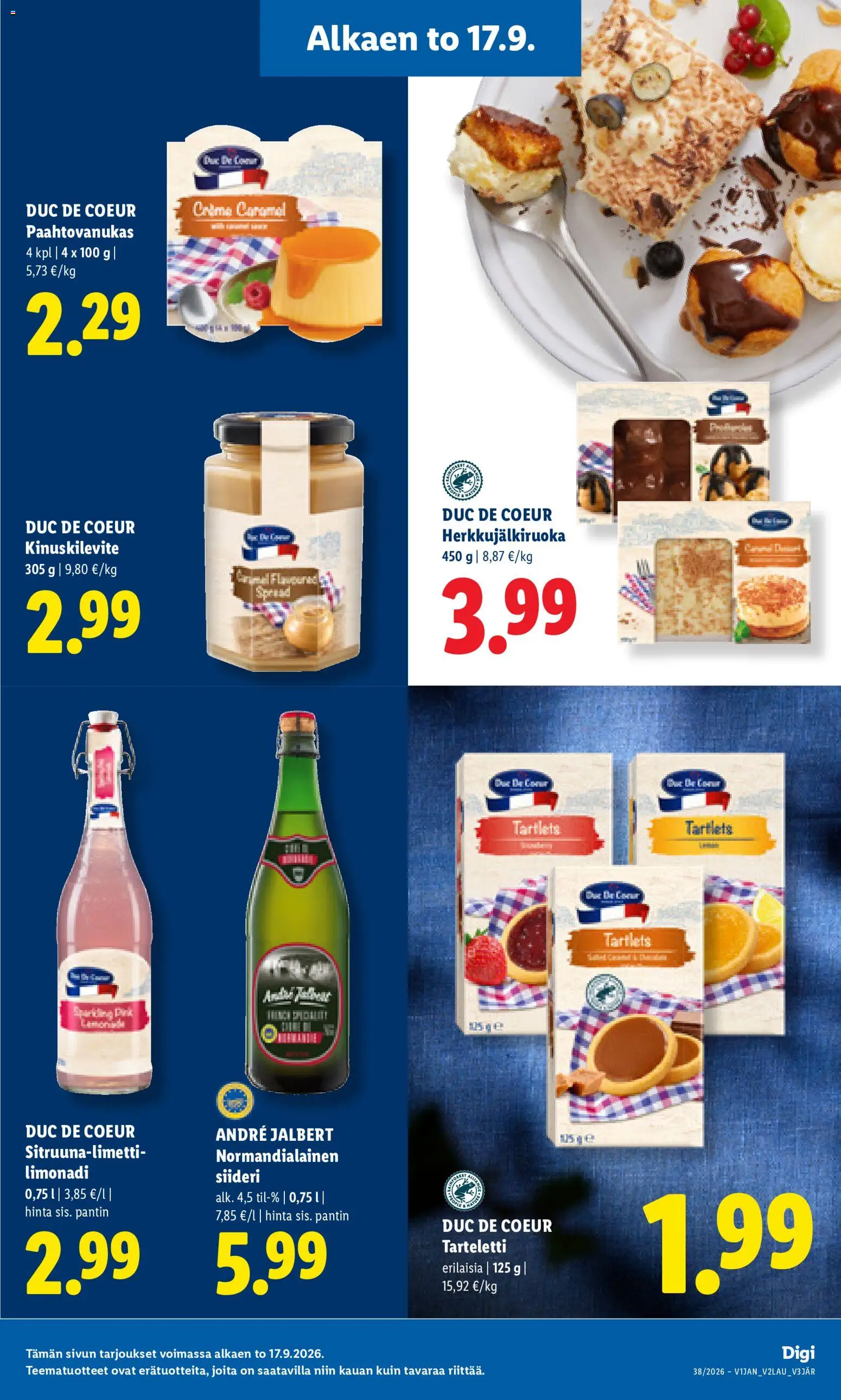 Lidl tarjoukset – voimassa 17/09/2026 alkaen | Sivu: 11