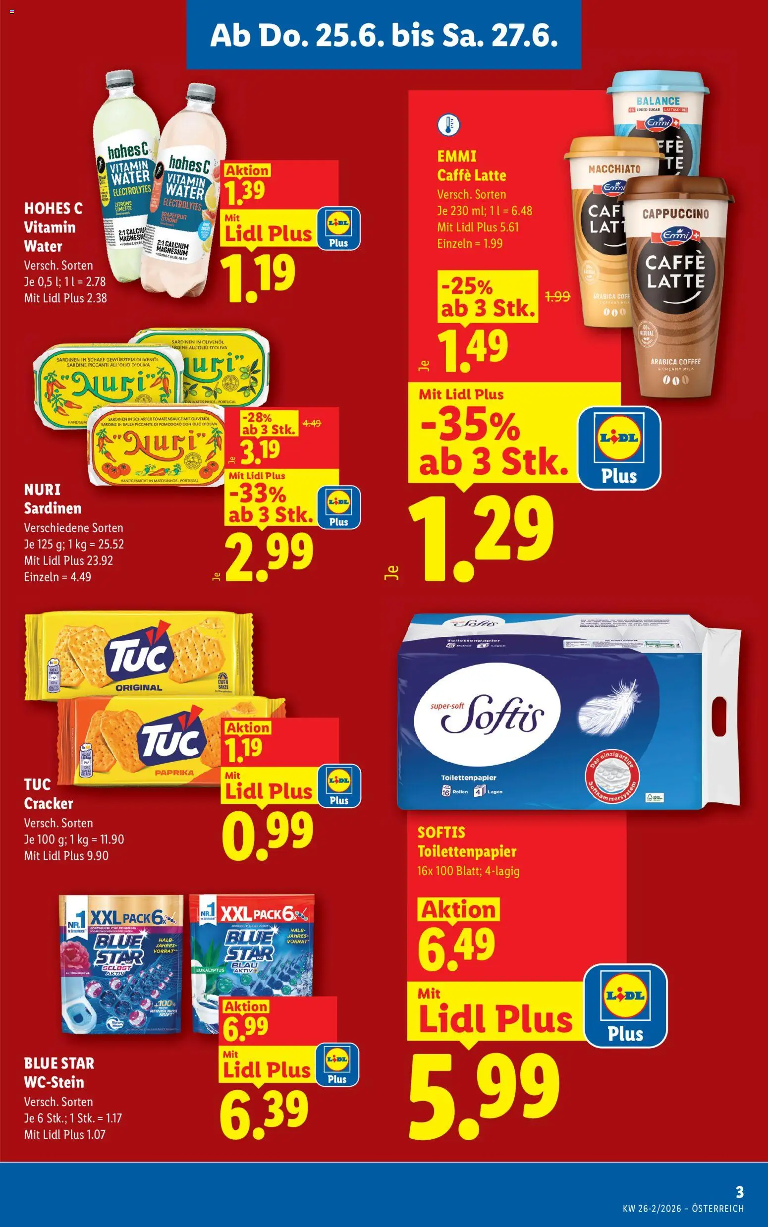 Lidl - Flugblatt gültig ab 25.06.2026 | Seite: 3