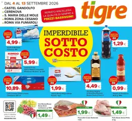Anteprima del volantino Tigre volantino Roma valido a partire dal 04/09/2026