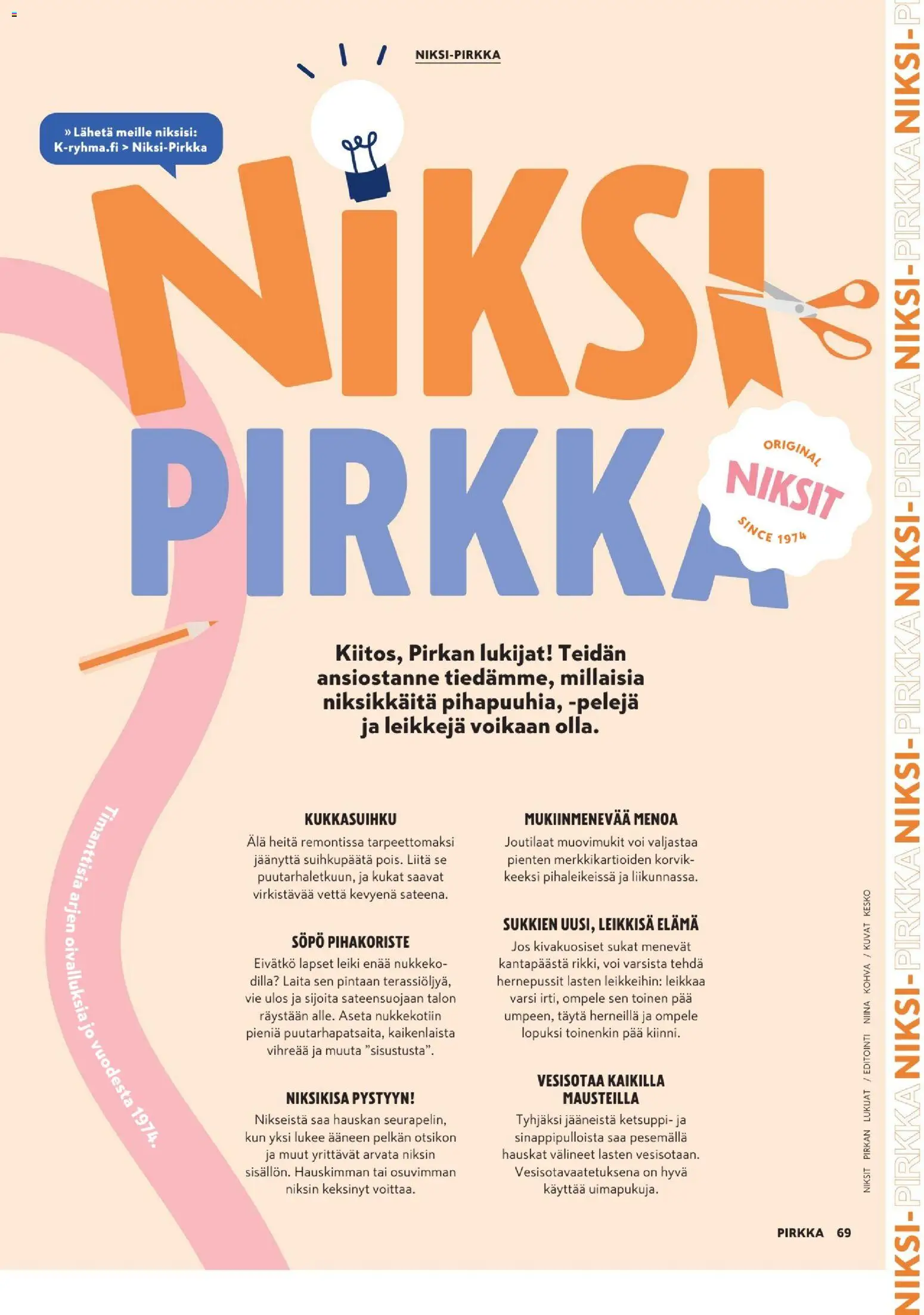 K-Market tarjoukset - Pirkka – voimassa 10.06.2026 alkaen | Sivu: 69 | Tuotteet: Voi, Sukat, Ketsuppi