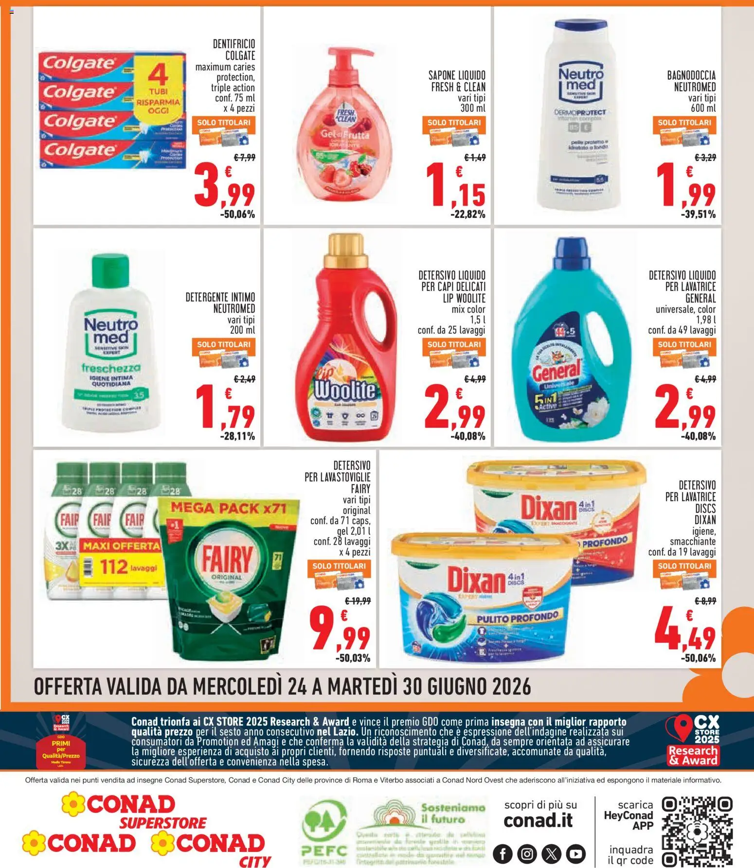 Volantino Conad del 24/06/2026 | Pagina: 8
