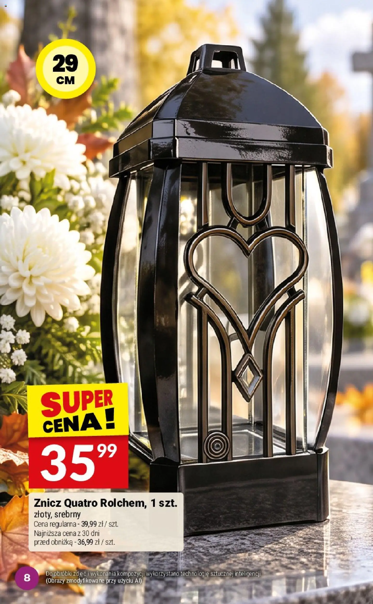 Twój Market gazetka - Katalog zniczy od 30.09.2026 | Strona: 8