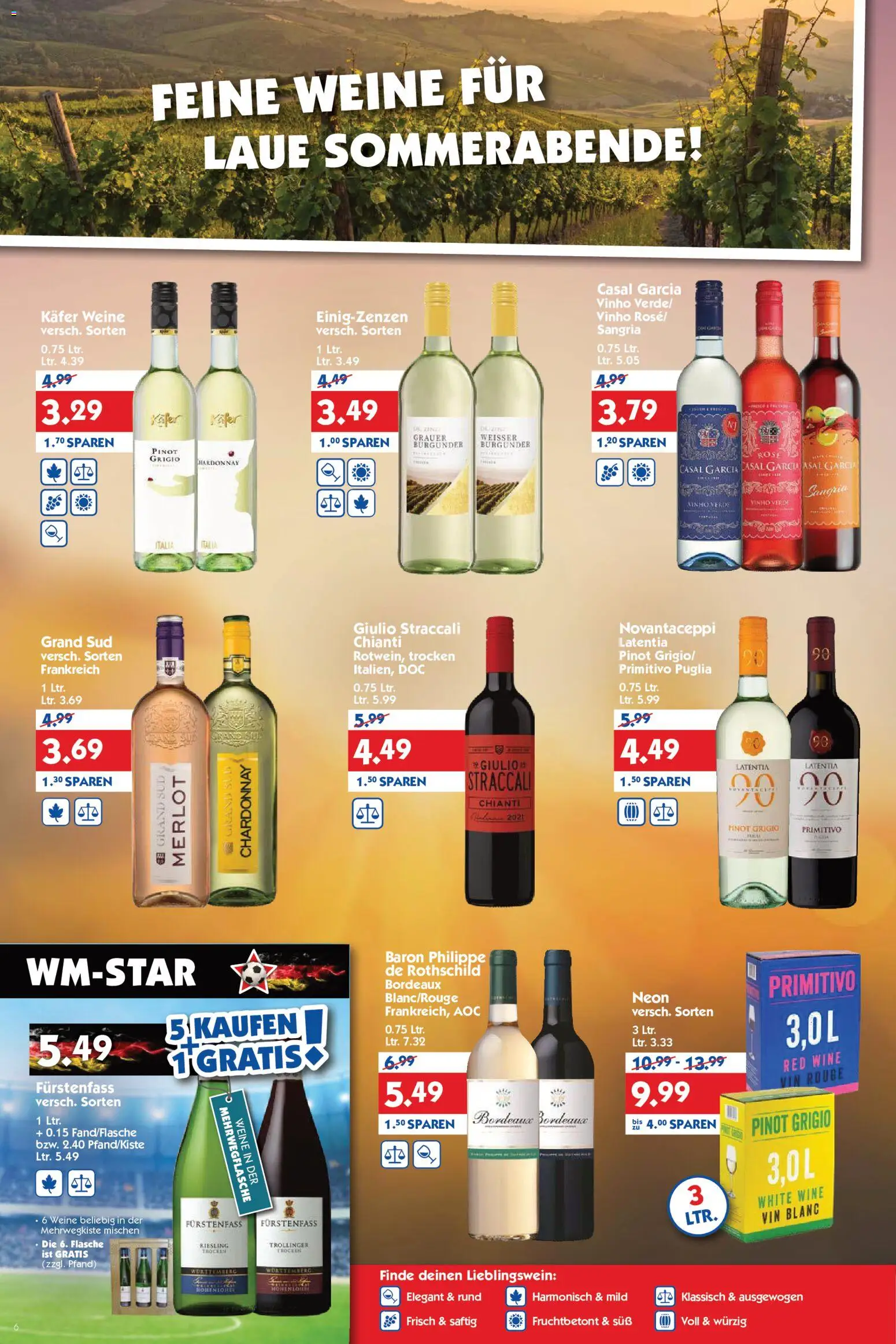 HOL’AB! Prospekt – gültig ab 15.06.2026 | Seite: 6 | Produkte: Merlot, Rouge, Grand sud