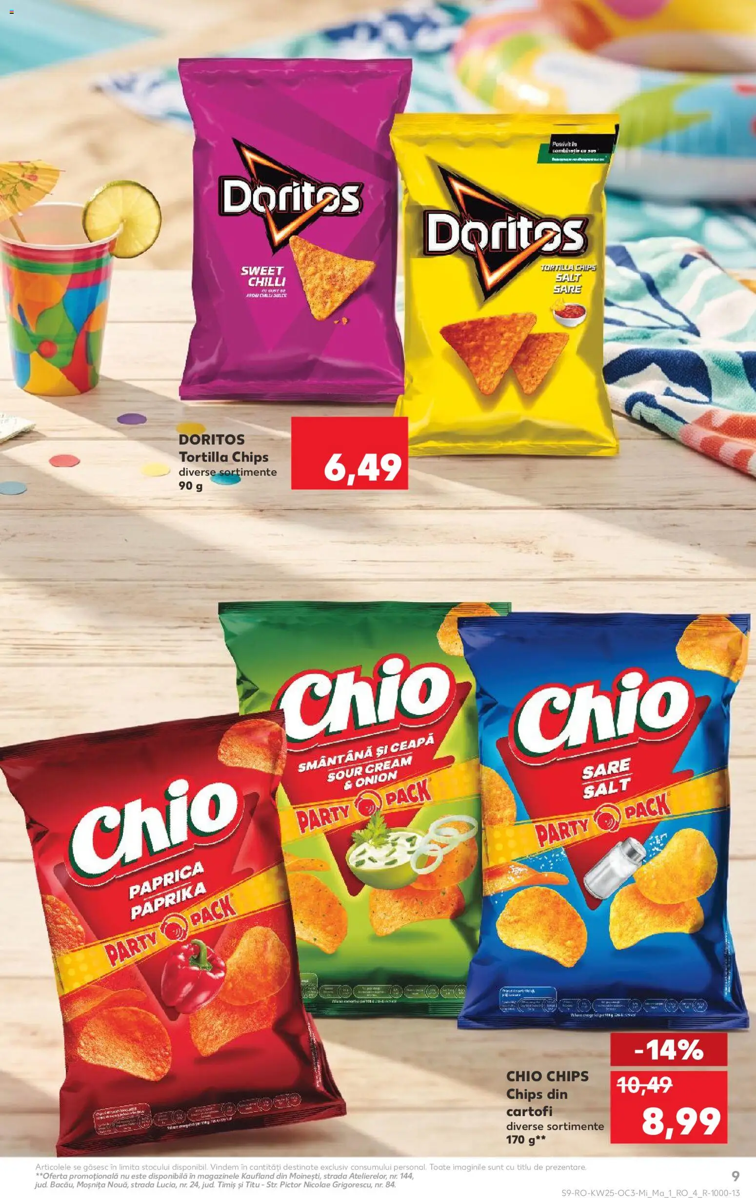 Noul catalog Kaufland – valabil de la 17.06.2026 | Pagină: 9 | Produse: Chilli, Smântână, Cartofi, Ceapă