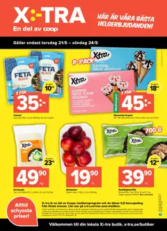 Coop X:-TRA erbjudanden - Förhandsvisning av reklamblad från butik Coop X:-TRA aktuell från 18.05.2026 | Sida: 8