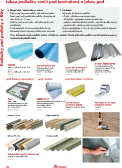 Náhled letáku Uni Hobby katalog - Interiér od 09.09.2026 | Strana: 20 | Produkty: Vinylové podlahy, Pěna