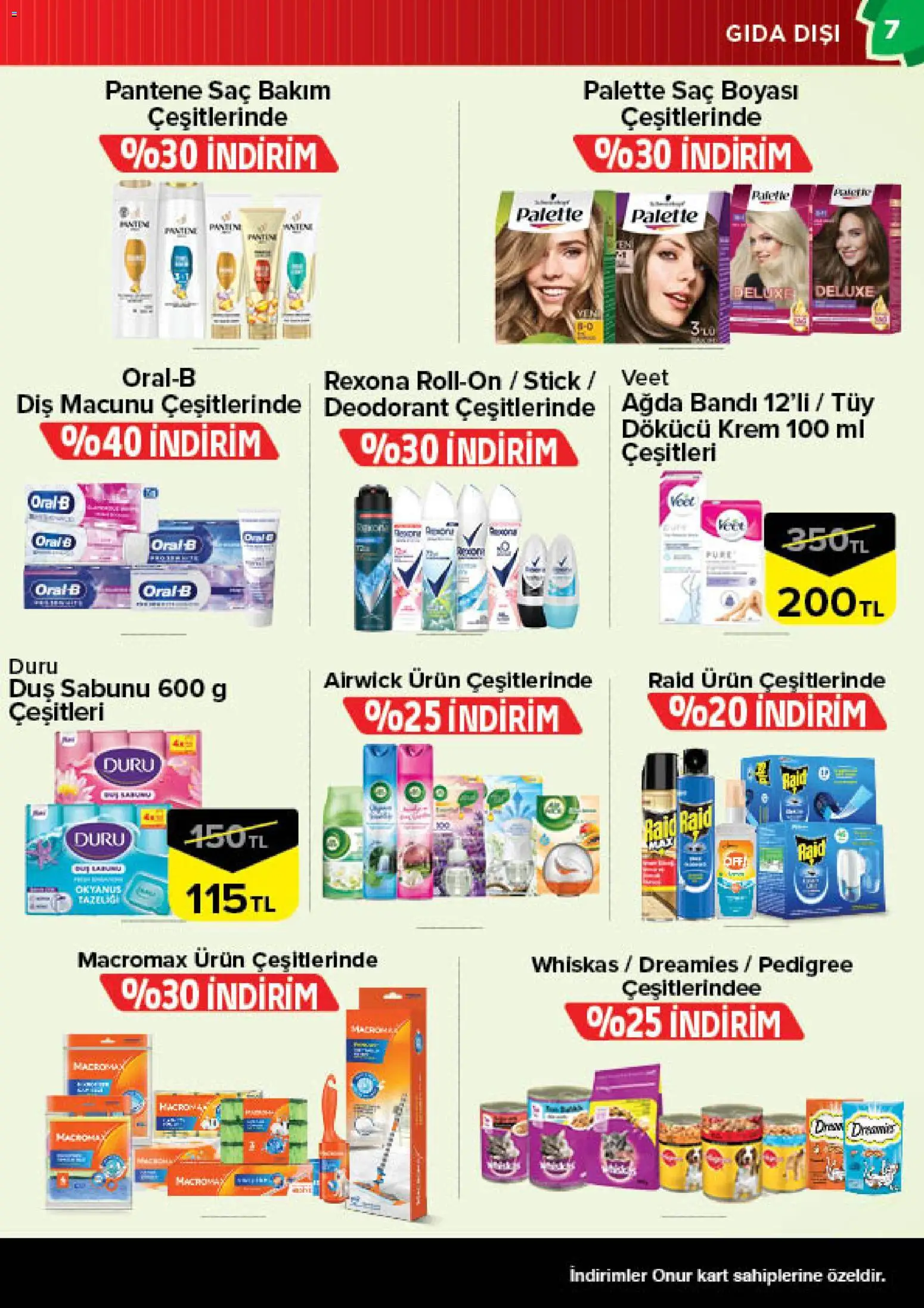 Onur Market Katalog - Trakya - 02.06.2026 tarihinden itibaren geçerlidir | Sayfa: 7