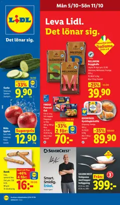 Lidl erbjudanden - Förhandsvisning av reklamblad från butik Lidl aktuell från 05/10/2026