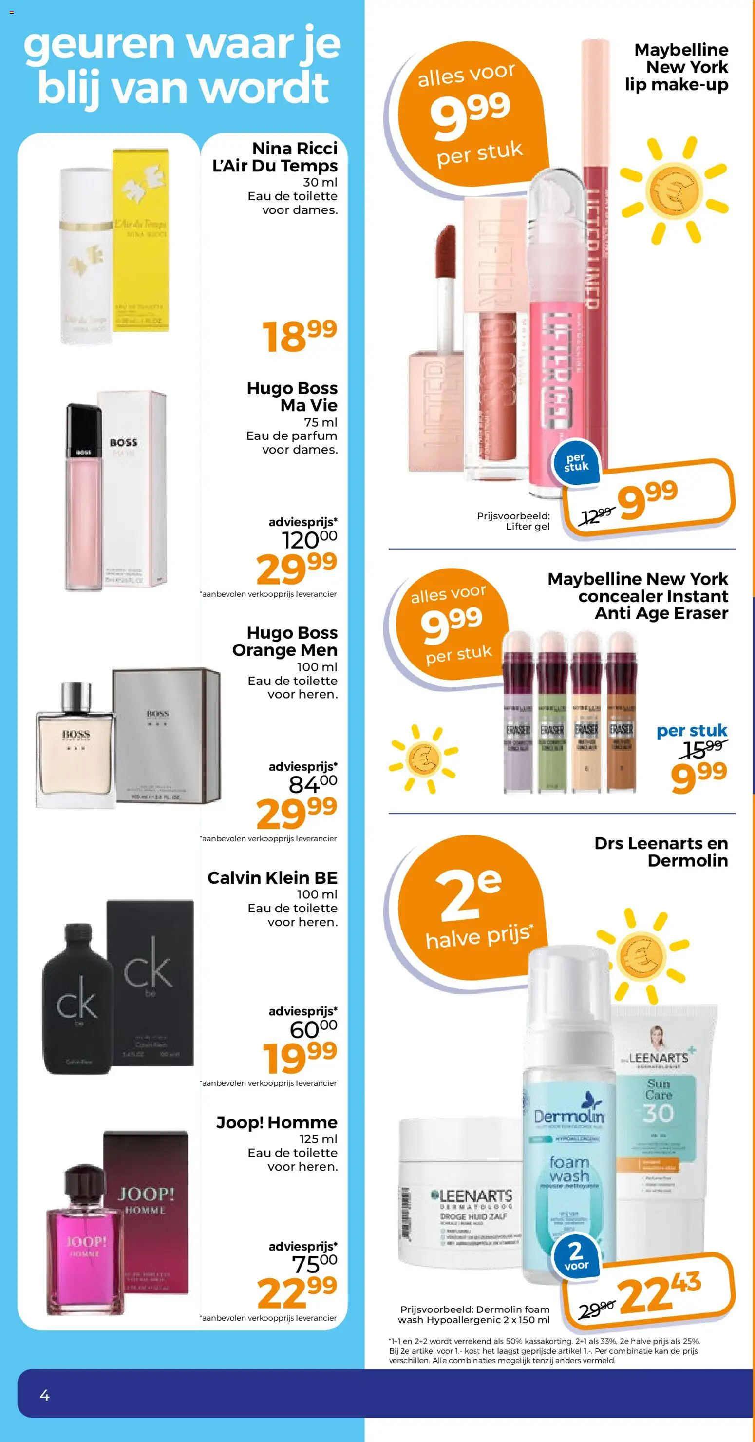{H1} | Pagina: 4 | Producten: Kan, Geuren, Parfum, Concealer