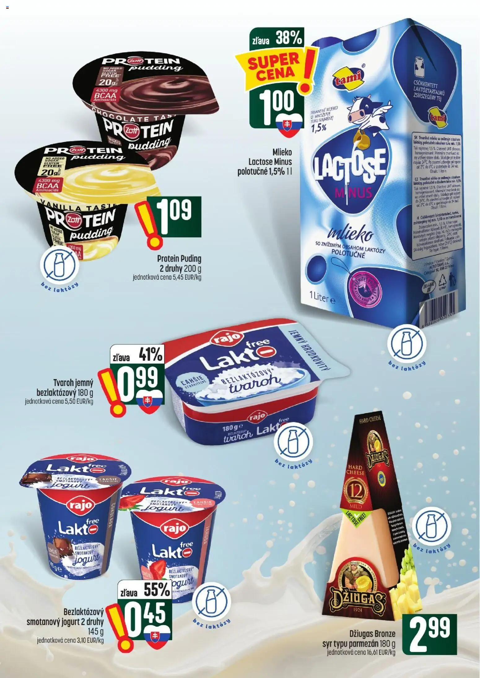 Nové COOP Jednota akcie – leták je platný od 15.10.2026 | Strana: 15 | Produkty: Tv, Mlieko, Parmezán, Čokoláda