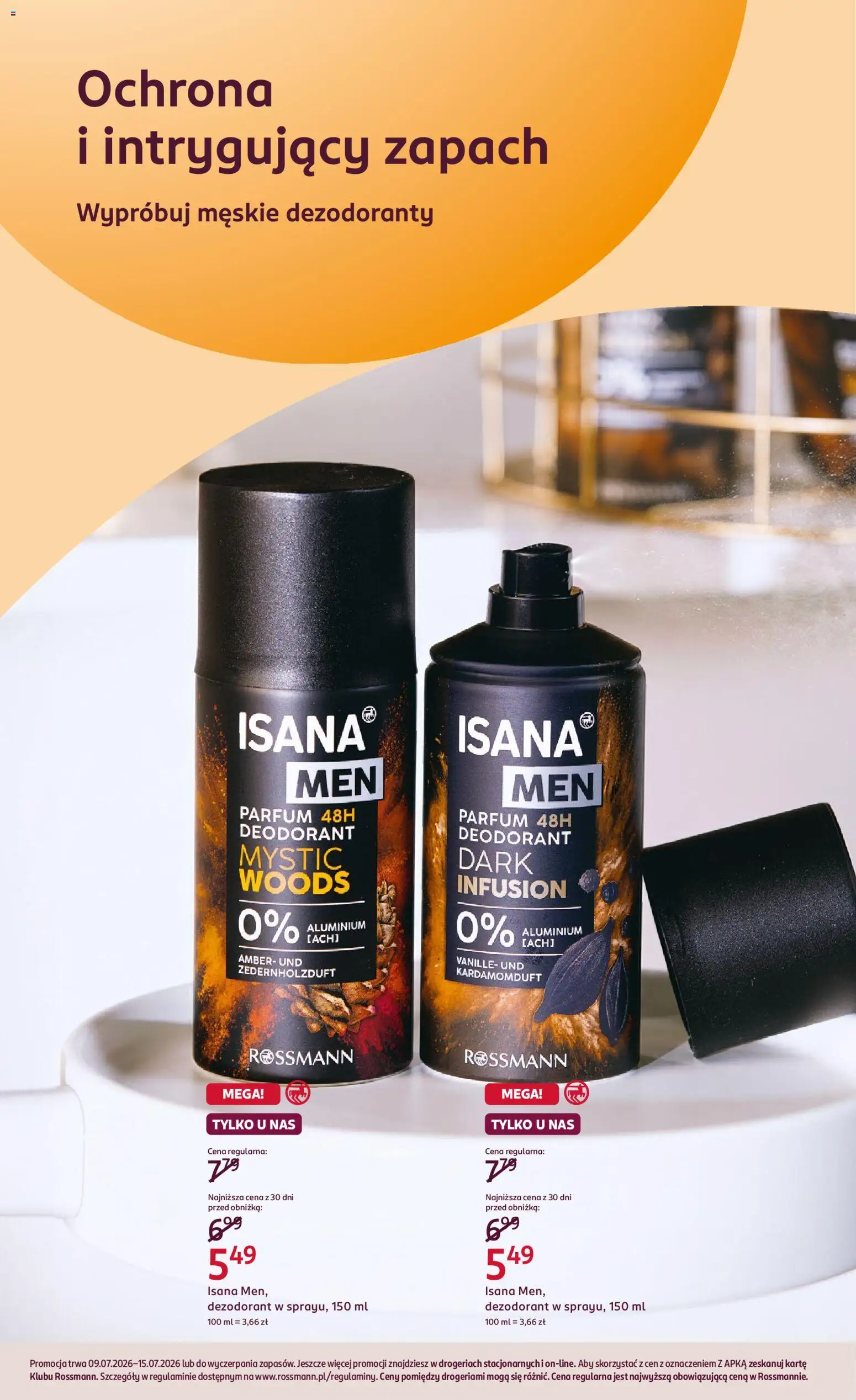 Rossmann gazetka od 09.07.2026 | Strona: 2 | Produkty: Zapach, Dezodorant