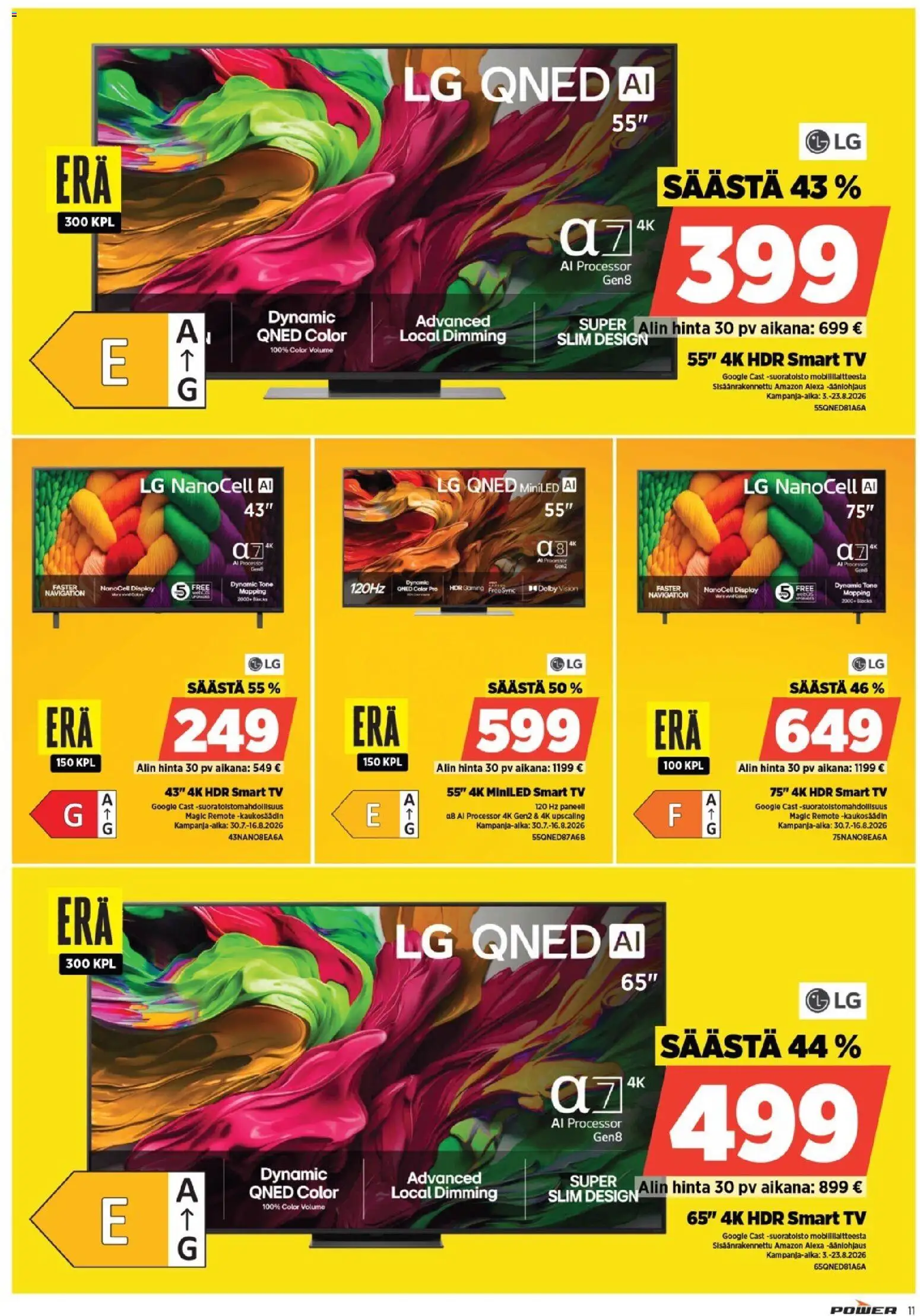 Power tarjoukset – voimassa 03/08/2026 alkaen | Sivu: 11