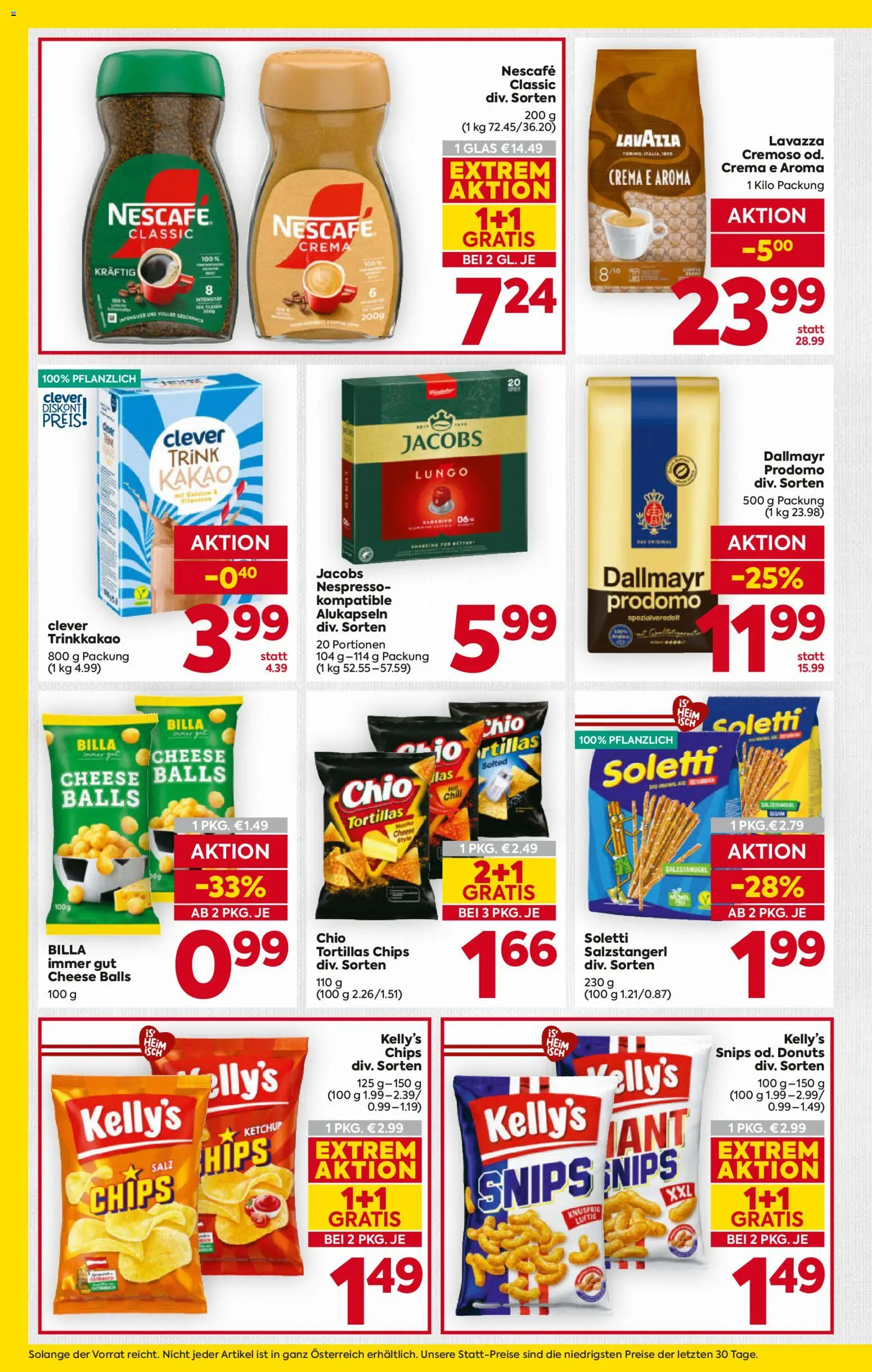 Billa - Kärnten gültig ab 03.06.2026 | Seite: 12 | Produkte: Chips, Ketchup, Salz