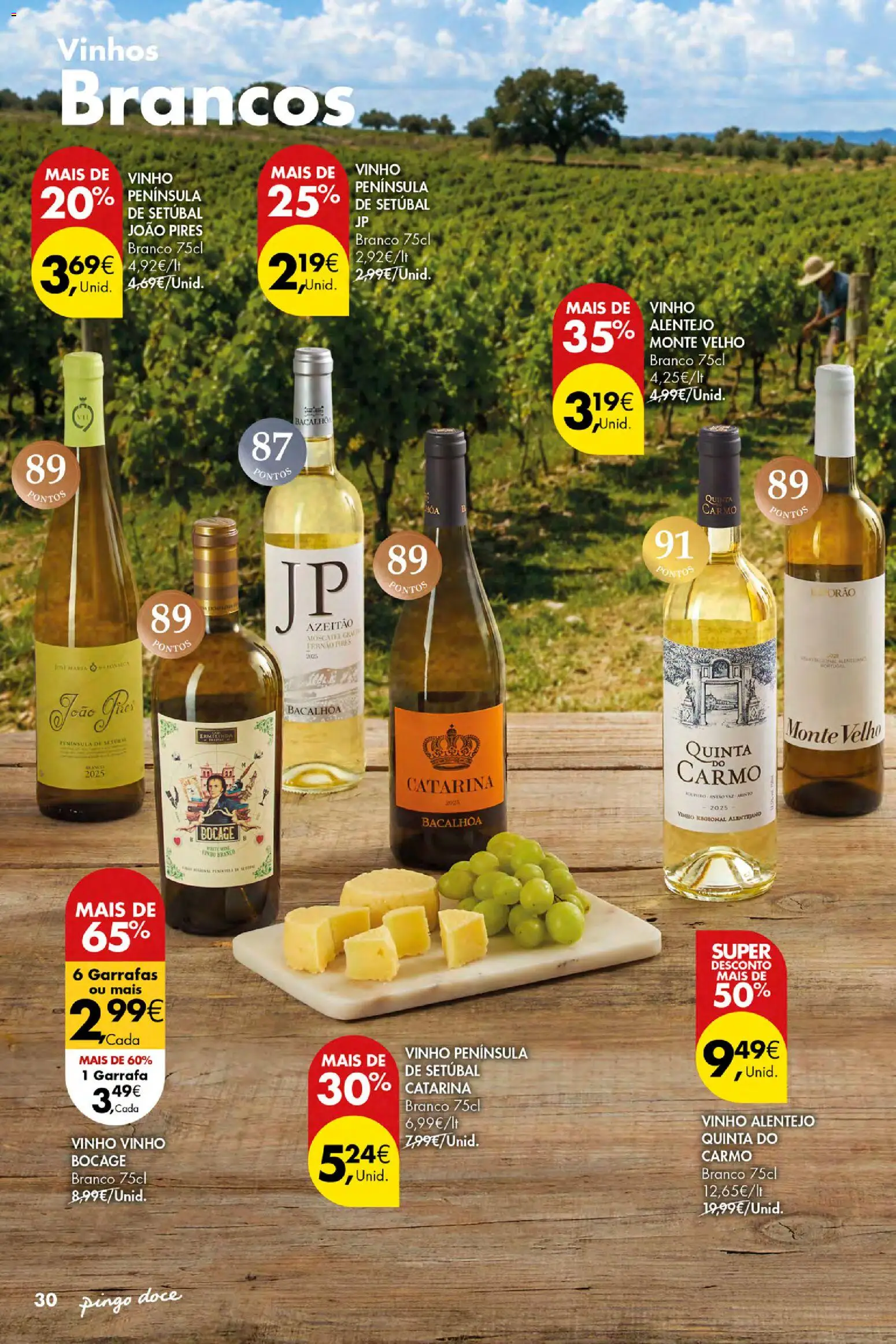 Pingo Doce Vinhos e Sabores de Portugal Açores │ válido de 17/09/2026 | Página: 30 | Produtos: Vinho