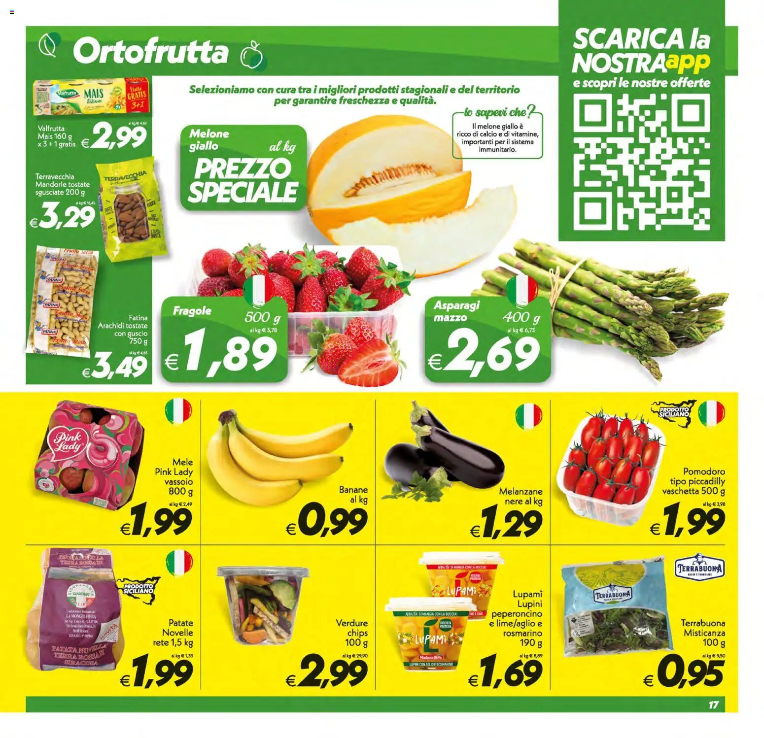 Volantino SuperConveniente del 08.05.2026 | Pagina: 17 | Prodotti: Pomodoro, Peperoncino, Lime, Vassoio