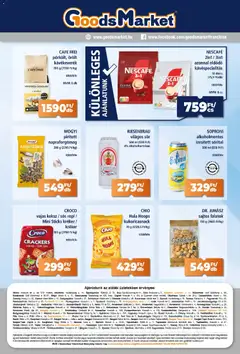 Goods Market akciós újság - amely érvényes a következő dátumtól: 18.06.2026 | Oldal: 7 | Termékek: Szeszes italok, Sör, Keksz, Citrom