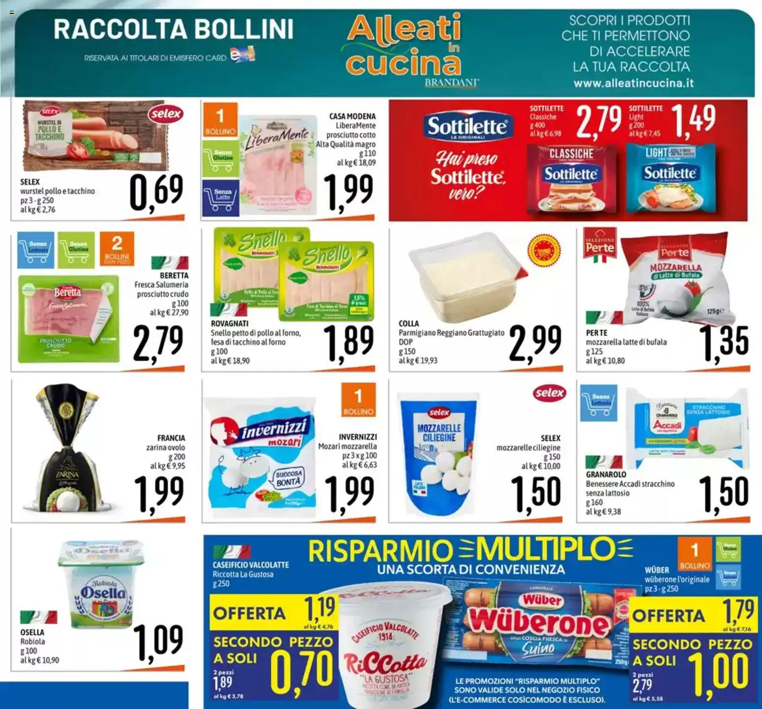 Volantino Emisfero del 11.06.2026 | Pagina: 15 | Prodotti: Petto di Pollo, Stracchino, Forno, Parmigiano reggiano