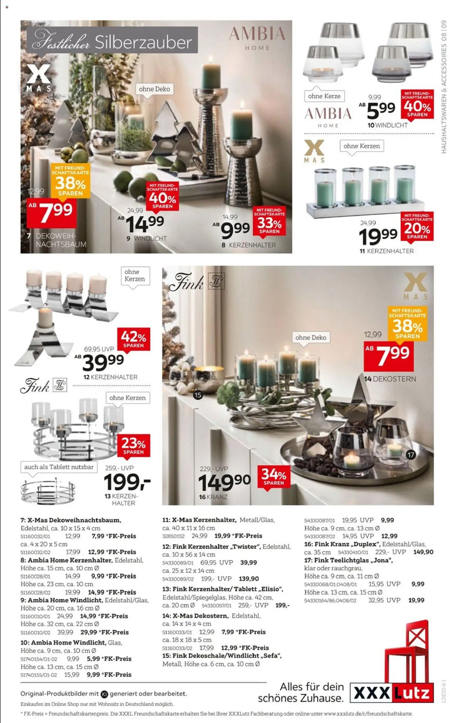 XXXLutz Wohnaccessoires & Haushalt – gültig ab 17.10.2026 | Seite: 9