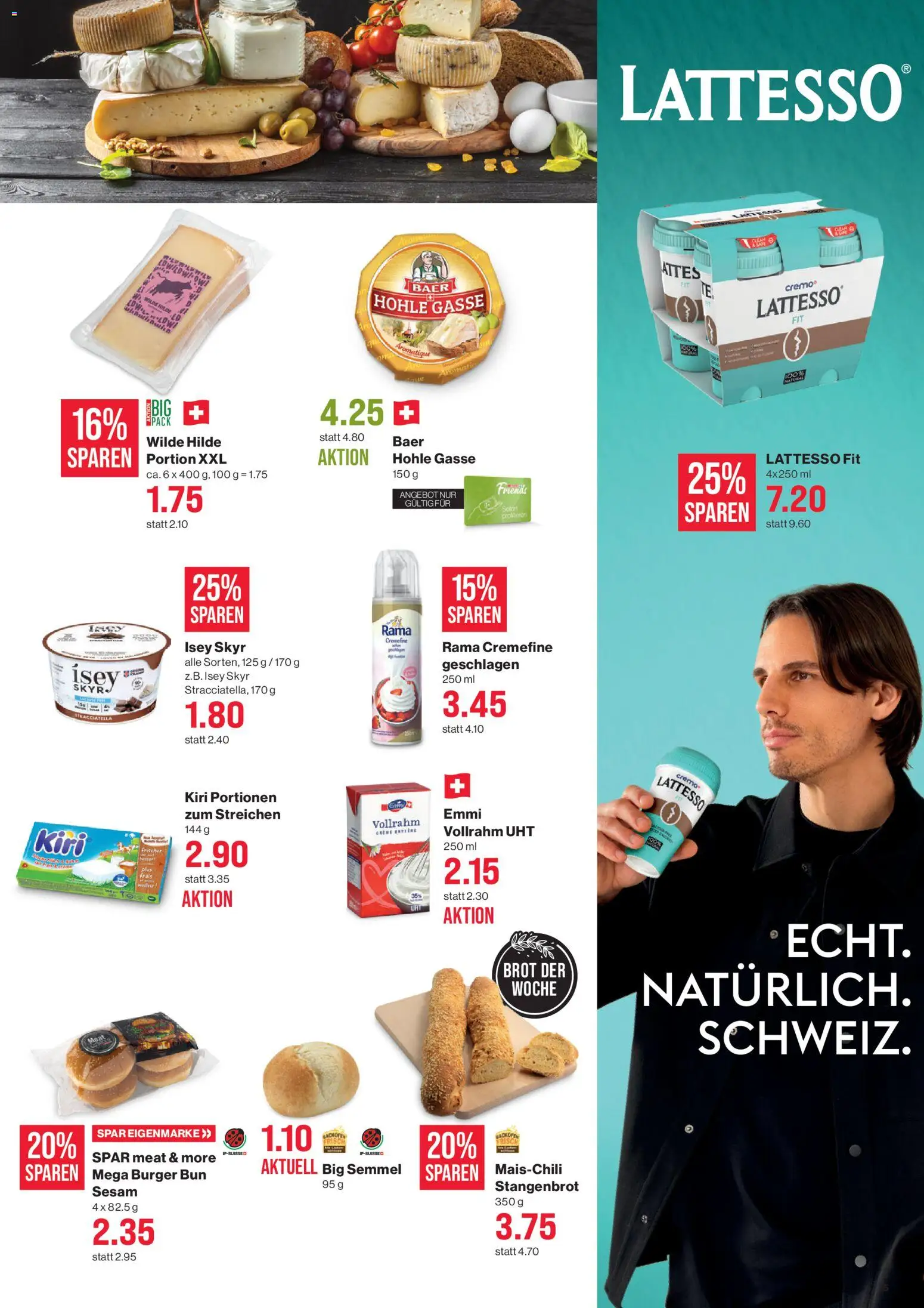 SPAR aktionen – gültig ab 25.06.2026 | Seite: 5 | Produkte: Burger, Burger Bun, Brot, Backofen