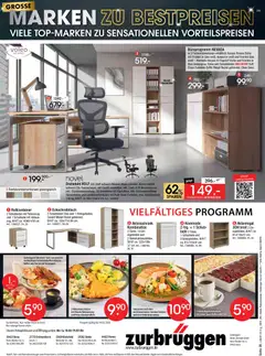 Zurbrüggen Große Marken-Sensation ab 31.01.2026 gültig | Seite: 44 | Produkte: Sekt, Rollcontainer, Aktenregal, Tee
