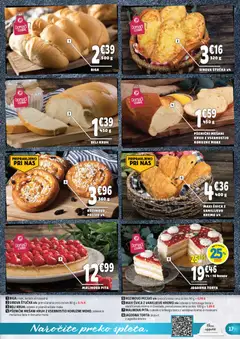 E.leclerc katalog akcije – veljaven od 24.06.2026 | Stran: 17 | Izdelki: Pita, Torta, Kos, Kruh