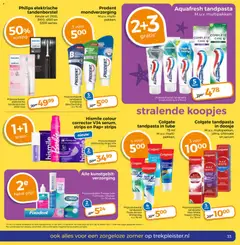Trekpleister folder - Voorbeeld van een folder van Trekpleister, geldig van 30-06-2026 | Pagina: 33 | Producten: Tandpasta, Tandenborstel, Kan, Mondverzorging