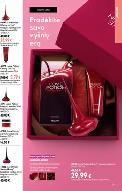 Oriflame leidinys galioja nuo 2026.06.24 | Puslapis: 39 | Prekių: Kvapusis vanduo, Tualetinis vanduo, Kremas, Kūno kremas