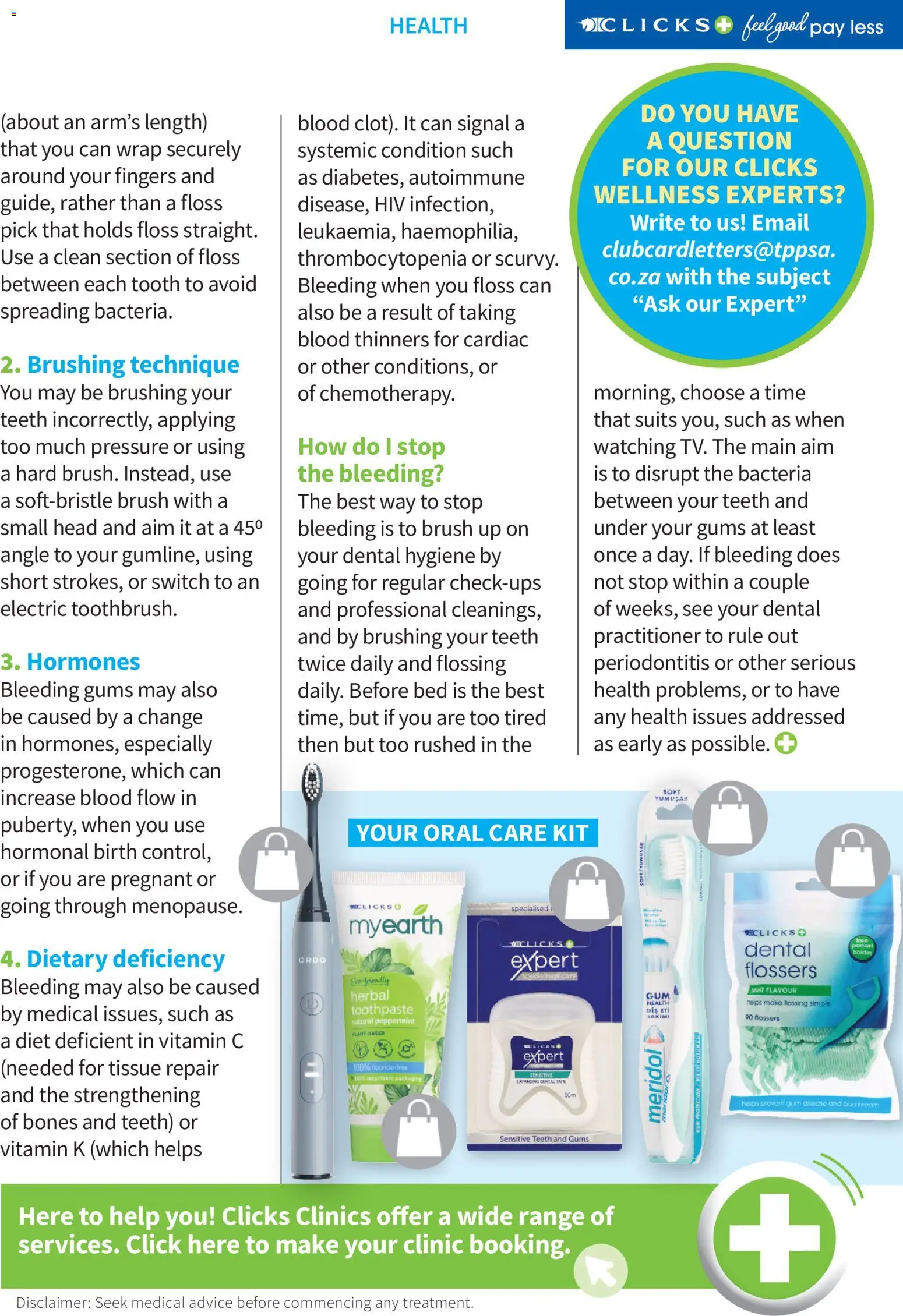 Clicks - Clubcard Magazine | 01/04/2026 | How to get a limited discount? Save today! | South Africa
