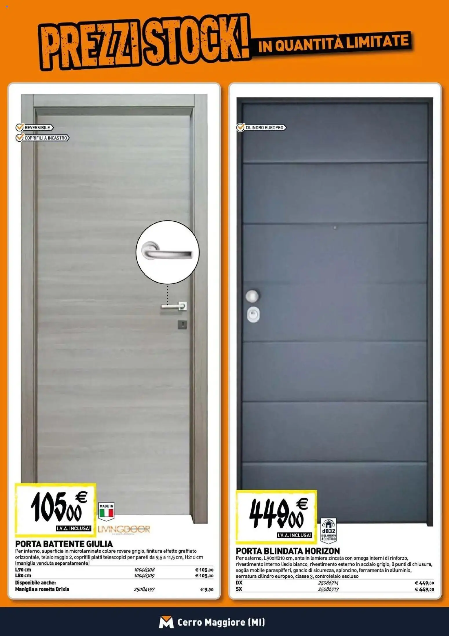 Nuovo TECNOMAT catalogo Cerro Maggiore dal 27/08/2026 > offerte anteprima 🛍️ | Pagina: 10 | Prodotti: Mobile, Porta, Piatti, Omega
