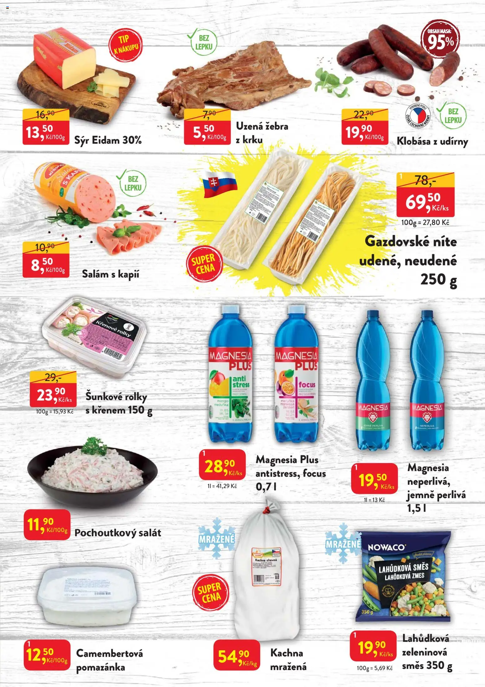 MP Krásno leták od 26.10.2026 | Strana: 3 | Produkty: Sýr, Magnesia, Uzená žebra, Eidam